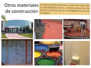 Otros materiales de construccin Recubrimientos protectores y decorativos