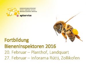 Fortbildung Bieneninspektoren 2016 20 Februar Planthof Landquart 27