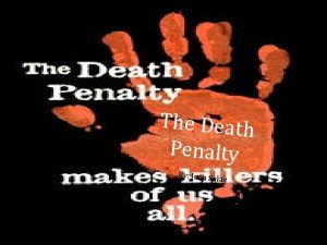The Death Penalty By Juan Sal as Death
