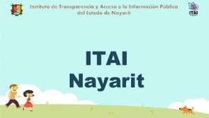 ITAI Nayarit Transparencia y Proteccin de Datos Personales