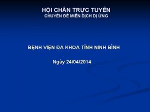 HI CHN TRC TUYN CHUYN MIN DCH D