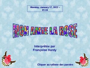 Monday January 17 2022 01 24 Interprte par