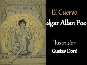El Cuervo Edgar Allan Poe Ilustrador Gustav Dor