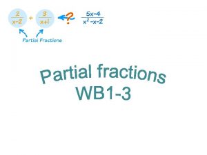 Algebra Manipulating fractions KUS objectives BAT work with