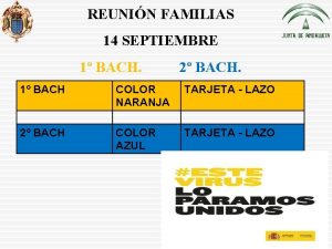 REUNIN FAMILIAS 14 SEPTIEMBRE 1 BACH 2 BACH