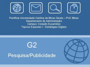 Pontifcia Universidade Catlica de Minas Gerais PUC Minas