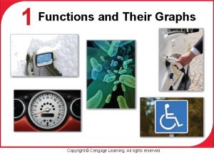 1 Functions and Their Graphs Copyright Cengage Learning 1 Functions and Their Graphs Copyright Cengage Learning