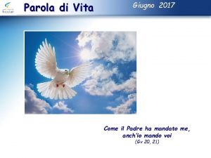 Parola di Vita Giugno 2017 Come il Padre