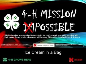 Ice Cream in a Bag Supplies Ice Cream Ice Cream in a Bag Supplies Ice Cream