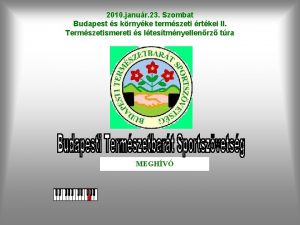 2010 janur 23 Szombat Budapest s krnyke termszeti