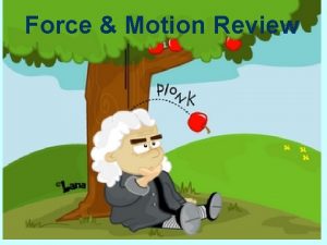 Force Motion Review Force Magnetic Force 100 100