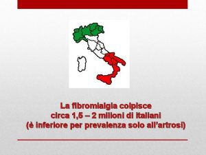 La fibromialgia colpisce circa 1 5 2 milioni