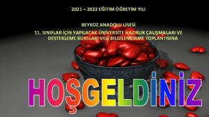 2021 2022 ETM RETM YILI BEYKOZ ANADOLU LSES