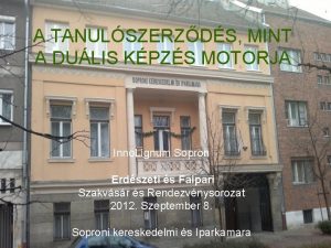 A TANULSZERZDS MINT A DULIS KPZS MOTORJA Inno