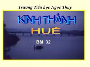 Trng Tiu hc Ngc Thy Bi 32 CC