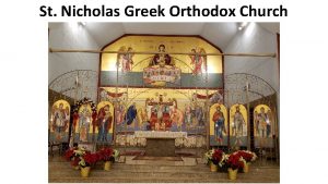 St Nicholas Greek Orthodox Church 3 Jan 2021
