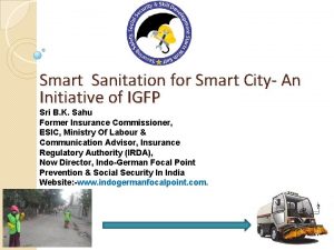 Smart Sanitation for Smart City An Initiative of