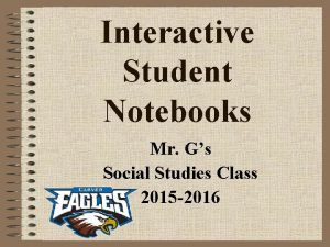 Interactive Student Notebooks Mr Gs Social Studies Class