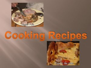 Cooking Recipes I like it Its tasty I