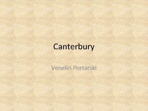 Canterbury Venelin Portarski Canterbury Listenikntbri bri or bri