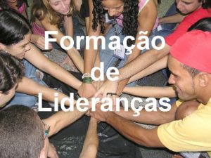 Formao de Lideranas Liderana comunidade So Joo Batista