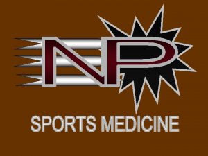 SPORTS MEDICINE ABSOLUTES NO CELL PHONES Texting or