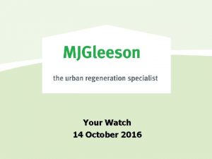 Your Watch 14 October 2016 1 Neighbourhood Watch