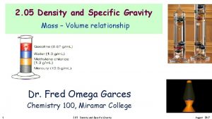 2 05 Density and Specific Gravity Mass Volume