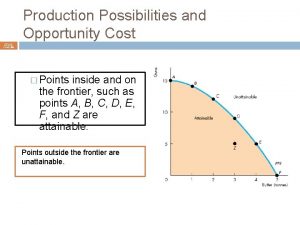 Production Possibilities and Opportunity Cost Pearson Education Canada