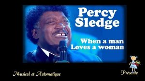 1966 Percy Sledge est un chanteur de soul