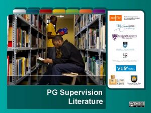 PG Supervision Literature National Policy HEQSF SAQA Level