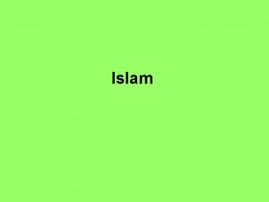 Islam Islam Islam submission surrender or commitment to