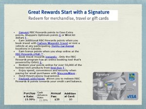 Convert RBC Rewards points to Esso Extra points