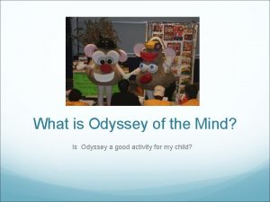 What is Odyssey of the Mind Is Odyssey