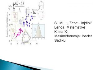 SHML Zenel Hajdini Syprina e trekndshit Lnda Matematik