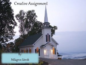Creative Assignment Wedded Bliss By Milagros Uresk FHS