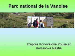 Parc national de la Vanoise Daprs Konovalova Youlia