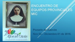 ENCUENTRO DE EQUIPOS PROVINCIALES MIC Pozuelo de Alarcn