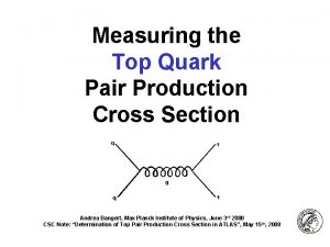 Measuring the Top Quark Pair Production Cross Section