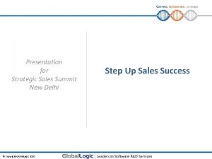 Connect Collaborate Innovate Presentation for Strategic Sales Summit