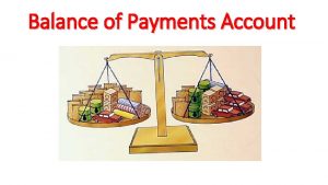 Balance of Payments Account Balance of Payments Measure