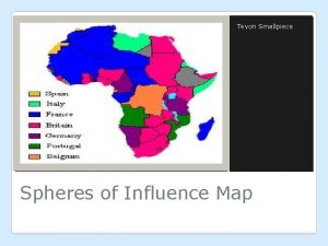 Tevon Smallpiece Spheres of Influence Map The Taiping