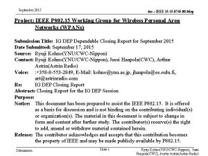 September 2015 doc IEEE 15 15 0745 00