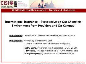 Worldwide Health Insurance Trends and Challenges International Insurance