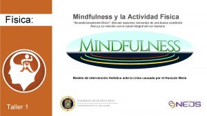 Fsica Mindfulness y la Actividad Fsica Acondicionamiento fsico