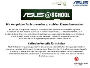 Die kompakten Tablets werden zu mobilen Klassenkameraden Die