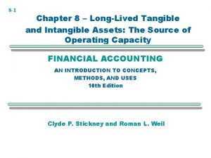 8 1 Chapter 8 LongLived Tangible and Intangible