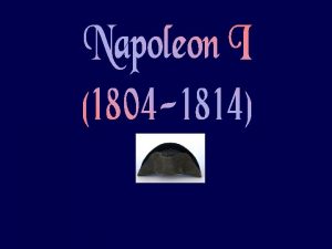 Napoleons Rise to Power a Earlier military career