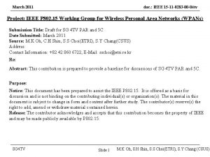 March 2011 doc IEEE 15 11 0283 00