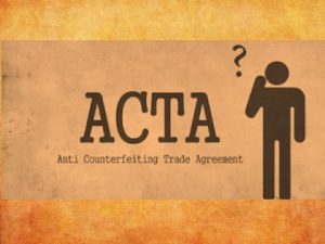 Ce este ACTA Acordul comercial de combatere a